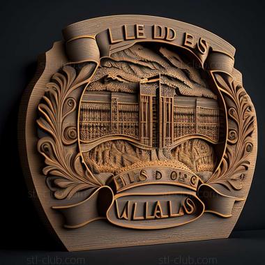 3D model Leeds in the United Kingdom (STL)